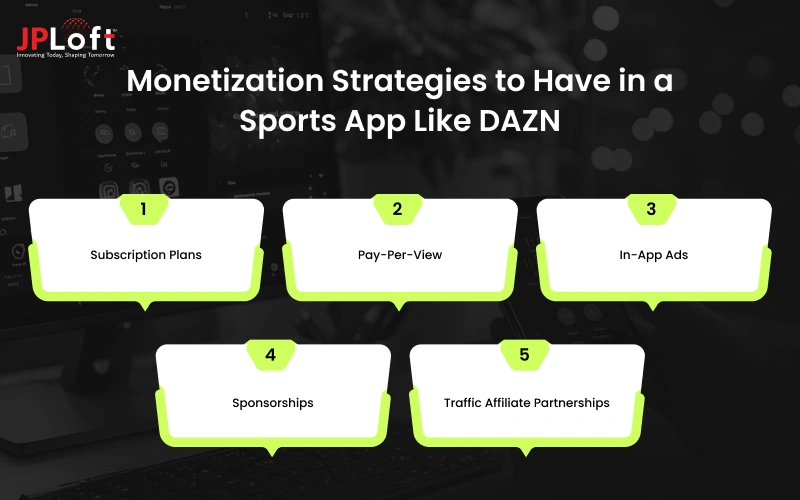 Monetization Strategies to Have in a Sports App Like DAZN
